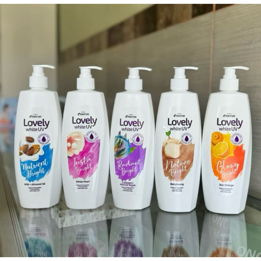 Jual Handbody bodylotion Emeron Lovely jumbo Kemasan 500ml / 400ml ...