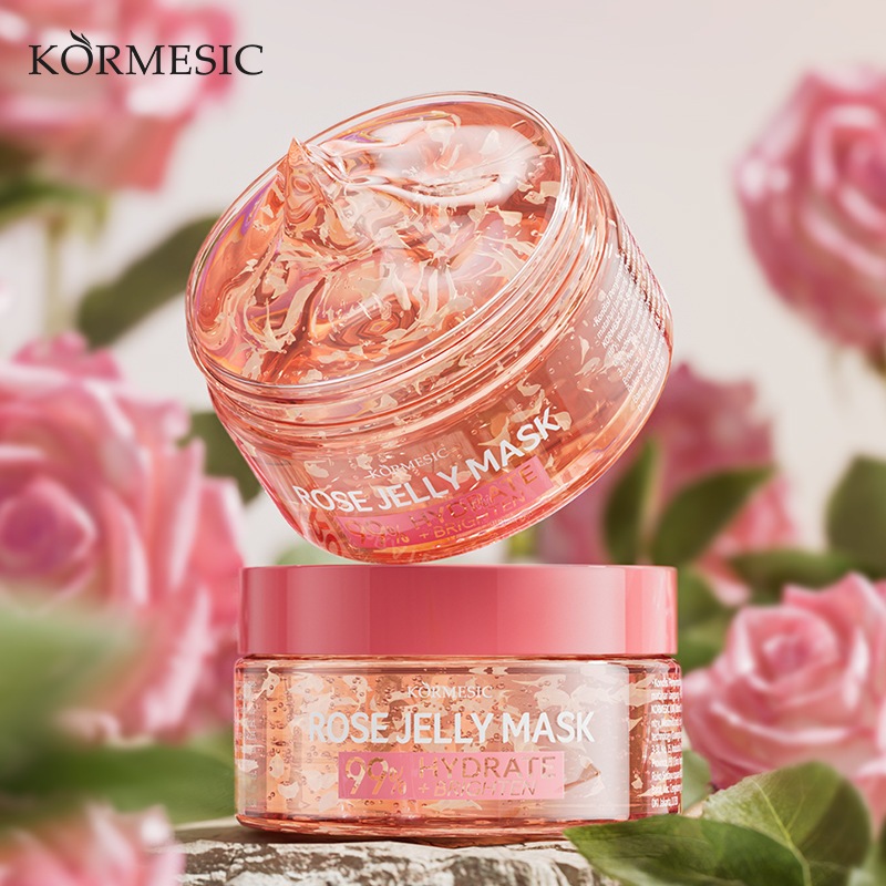 Jual [BPOM] Rose Jelly Face Mask Masker Pelembab Wajah Kulit Berjerawat ...