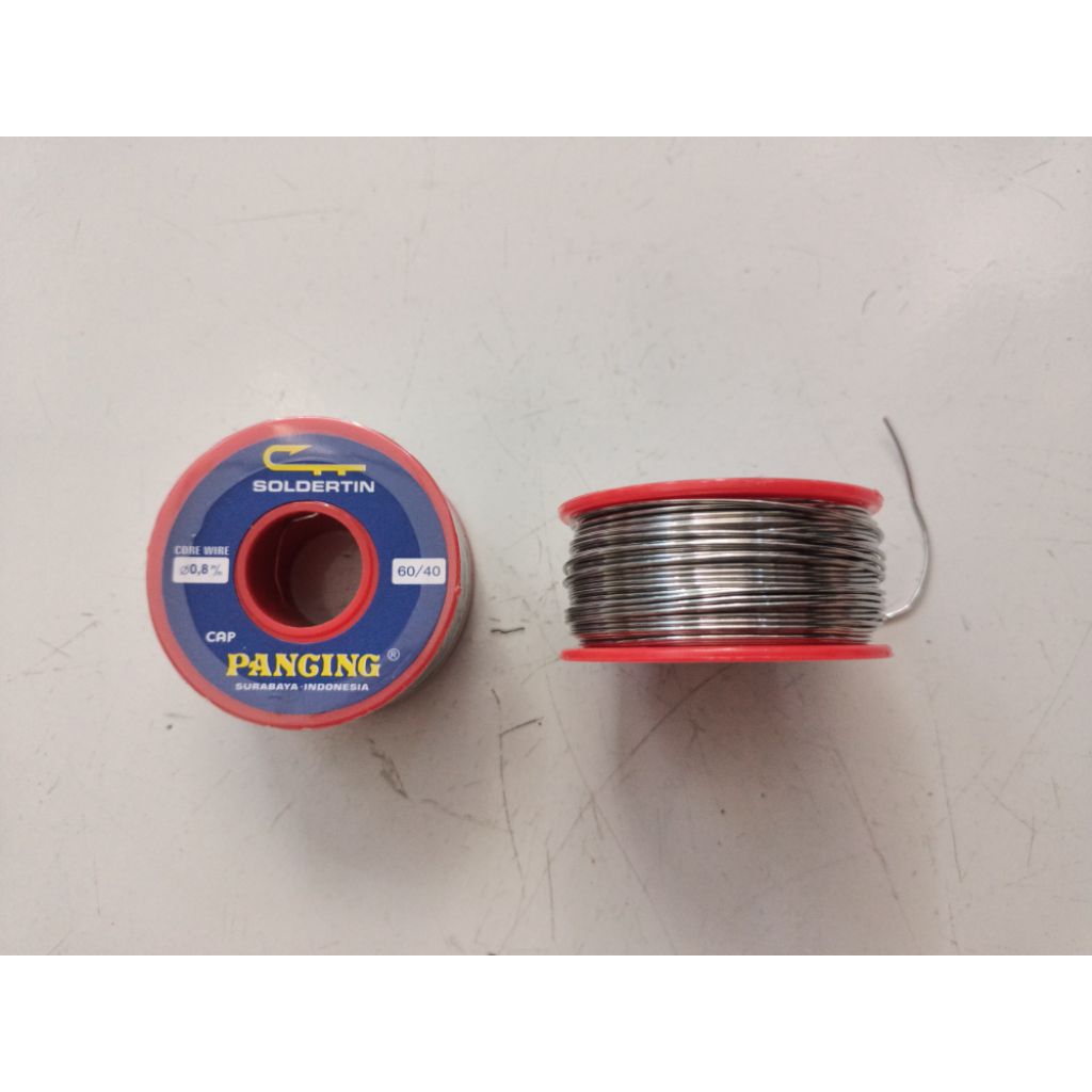 Jual Timah Solder Roll / Solder Tin PANCING 60/40 0,8 mm Kecil & Besar ...