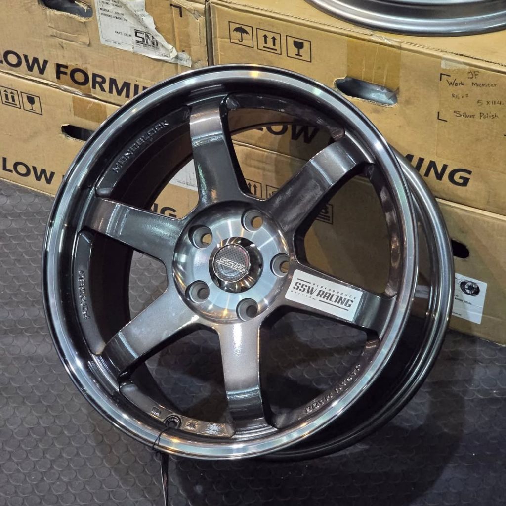 Jual velg te37 original ssw Thailand r16 lebar 7 et 40 velg mobil ring ...