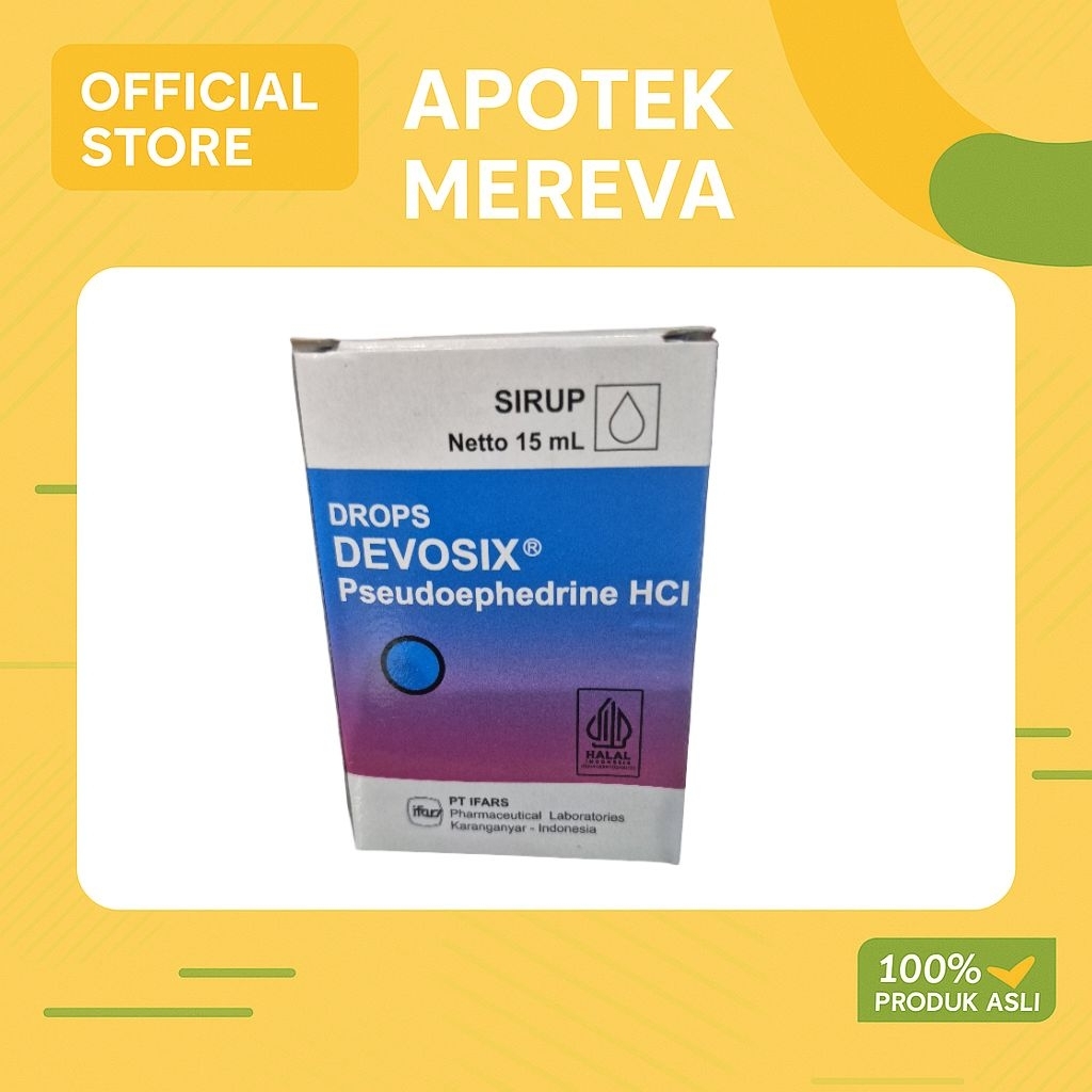 Jual DEVOSIX DROP - FLU BAYI- MEREDAKAN PILEK DAN BERSIN BERSIN ANAK ...