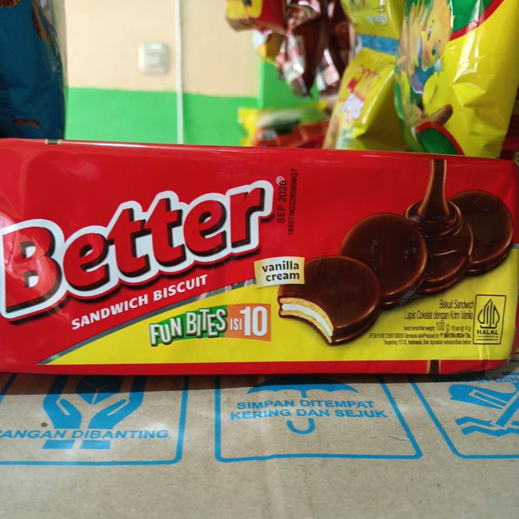 Jual BETTER FUN BITES ISI 10PCS @100G | Shopee Indonesia