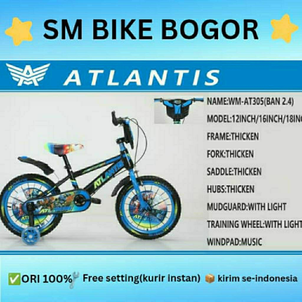 Jual Sepeda bmx anak laki 12