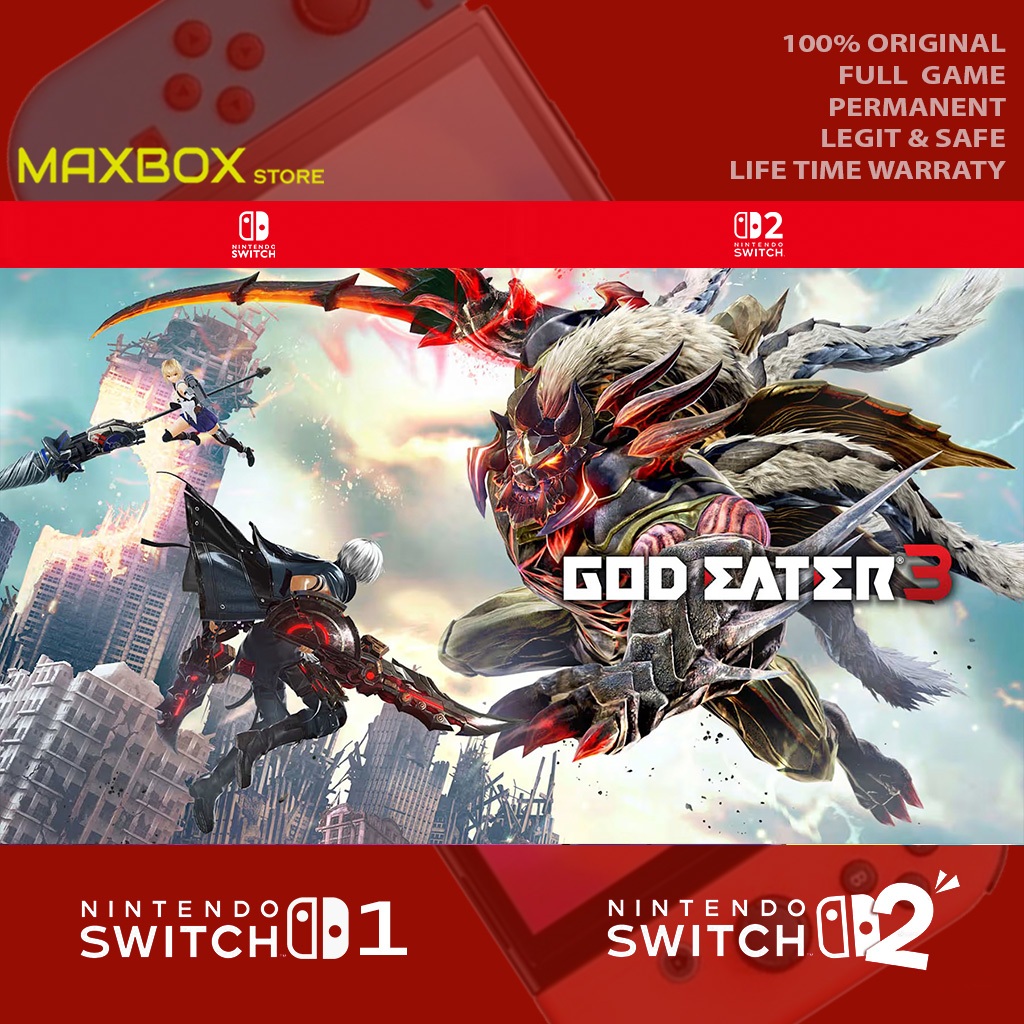 Jual GOD EATER 3 Nintendo Switch 1 & Nintendo Switch 2 Original