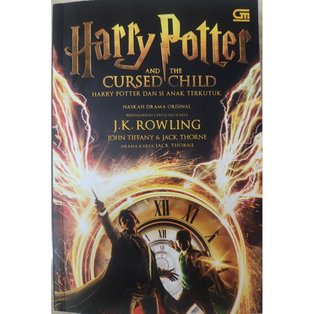 Jual Buku Harry Potter And The Cursed Child JK Rowling Buku Novel ...