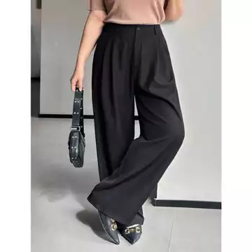 Kulot Loose Pants 332 Trousers Wanita Highwaist Jumbo Semiwool Premium Celana Kulot Wanita