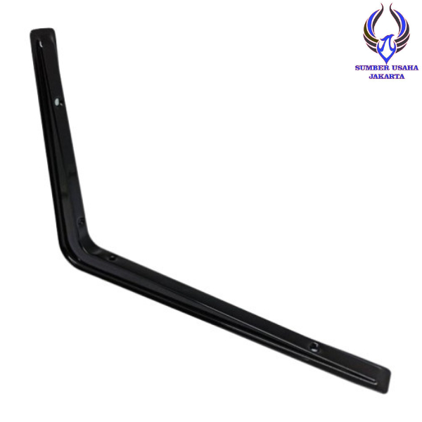 Jual Per Pcs Siku Rak L Dinding Besi HITAM SUPER TEBAL Kuat 190 x 270 ...