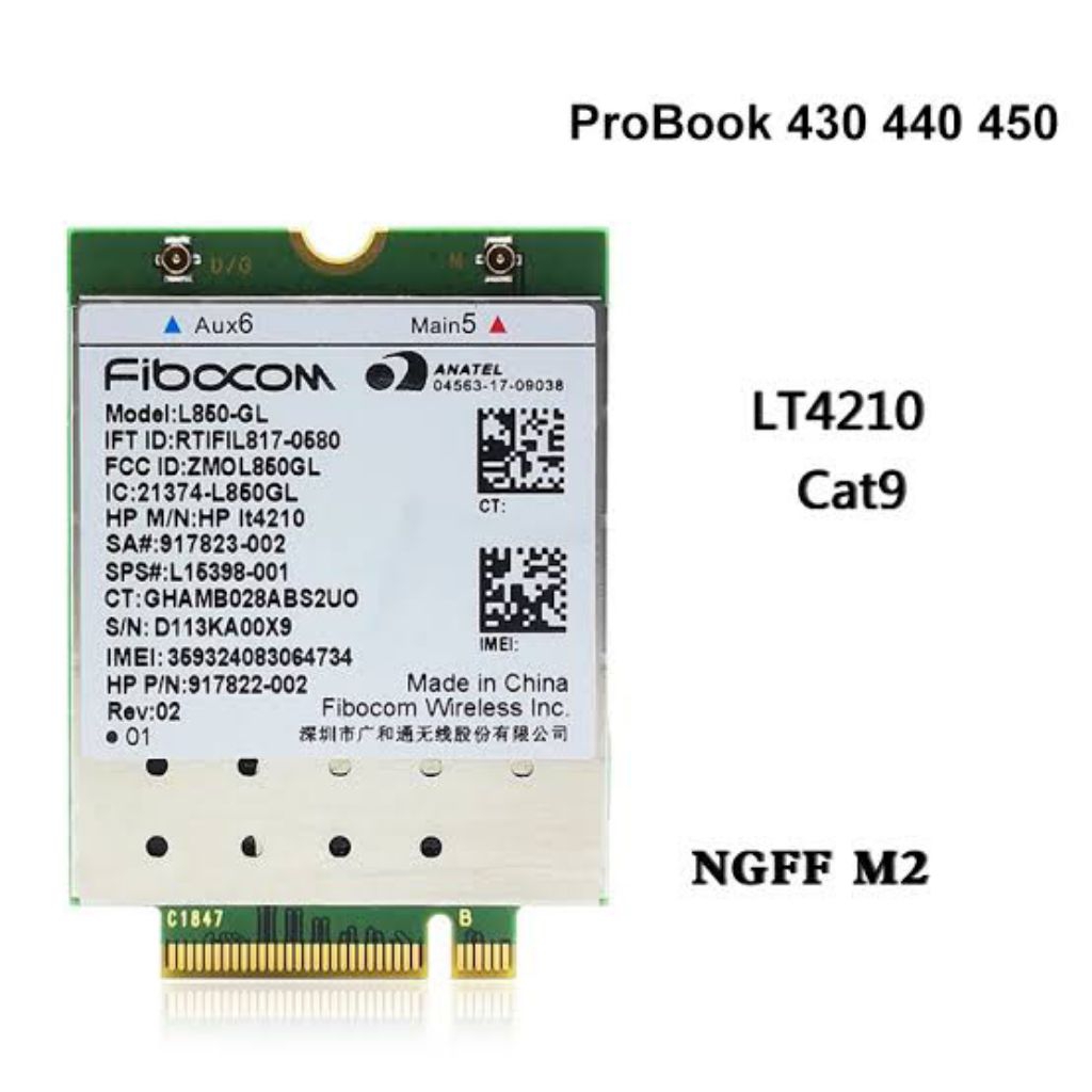 Jual Module Modem WWAN LTE 4G+ L850GL CAT9 NGFF M2 | Shopee Indonesia