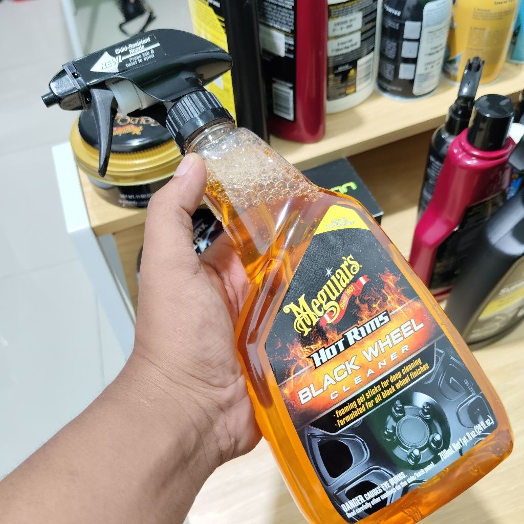 Jual Meguiar’s Hot Rims Black Wheel Cleaner – Pembersih Velg Hitam ...
