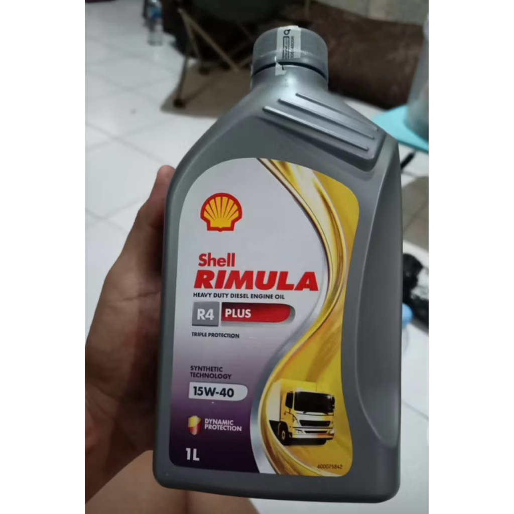 Jual oli shell rimula bensin & diesel R4 plus 1 L | Shopee Indonesia