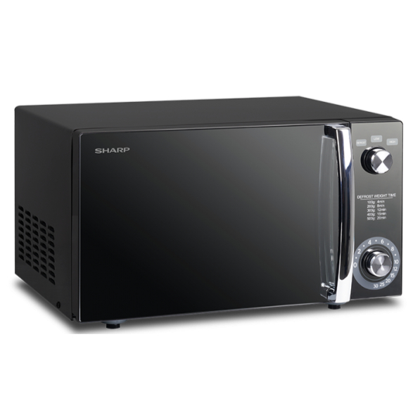Jual SHARP Microwave Pemanas Makanan R220 MF-BK Tombol Putar Manual 20 ...
