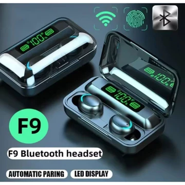 X15 TWS Wireless Bluetooth Headset Waterproof Noise Cancelling LED Earbuds With Mic Headphone