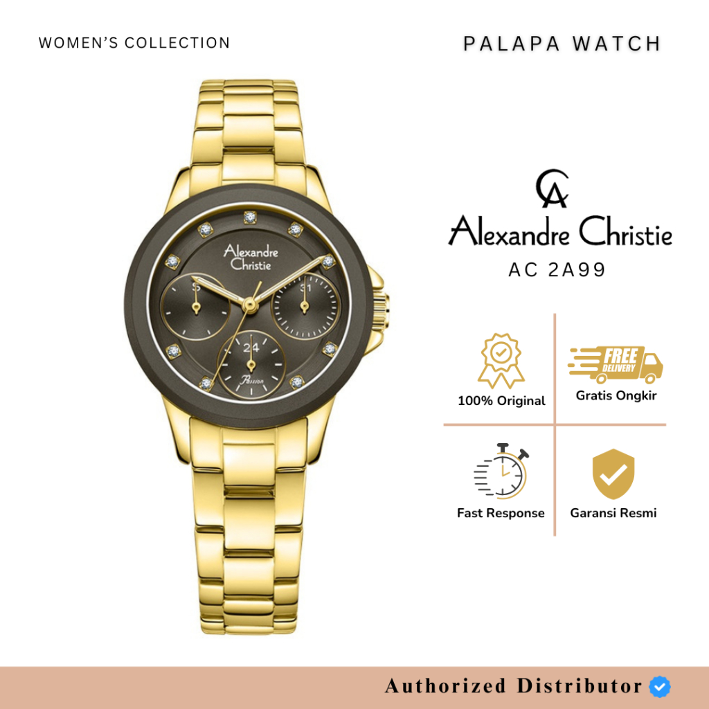 Jual Jam Tangan Wanita Alexandre Christie AC 2A98 / AC 2A99 Passion ...