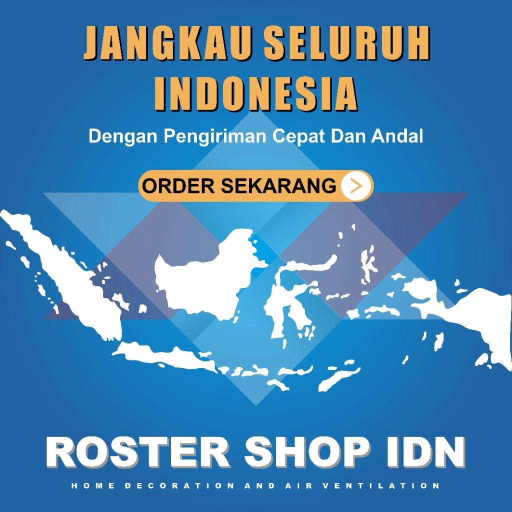 Jual NMC SHOP Roster Beton Minimalis motif batman. pentilasi udara ...
