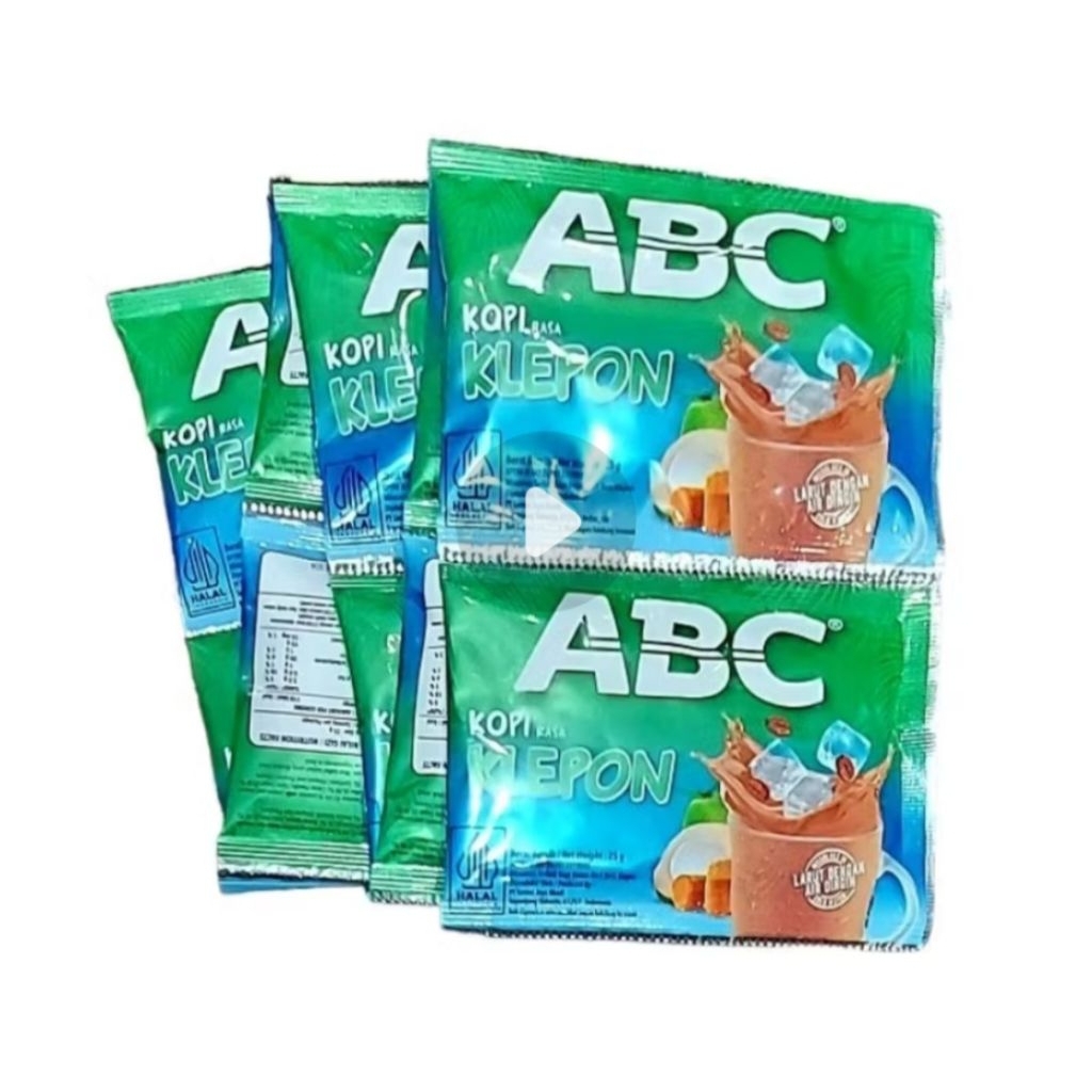 Jual Kopi ABC ice rasa klepon 1 renceng 10 pcs | Shopee Indonesia