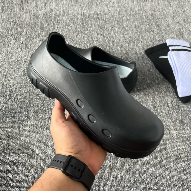 Jual SEPATU SAFETY - CHEF SHOES ANTI SLIP UJUNG BESI (gratis kaos kaki ...