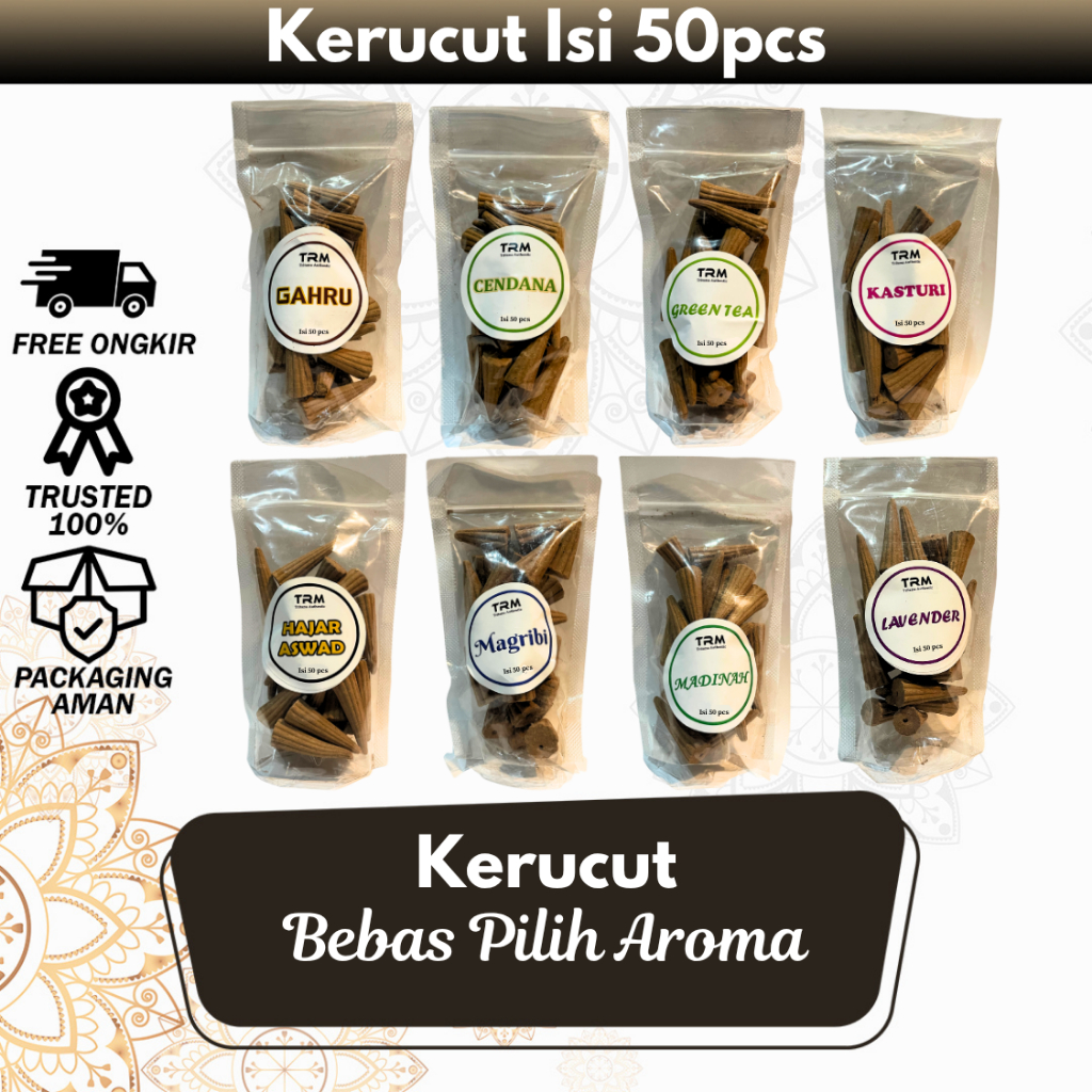 Jual dupa kerucut Bukhur Krucut Bakhour Buhur gahru gaharu 50 Pcs Asap ...
