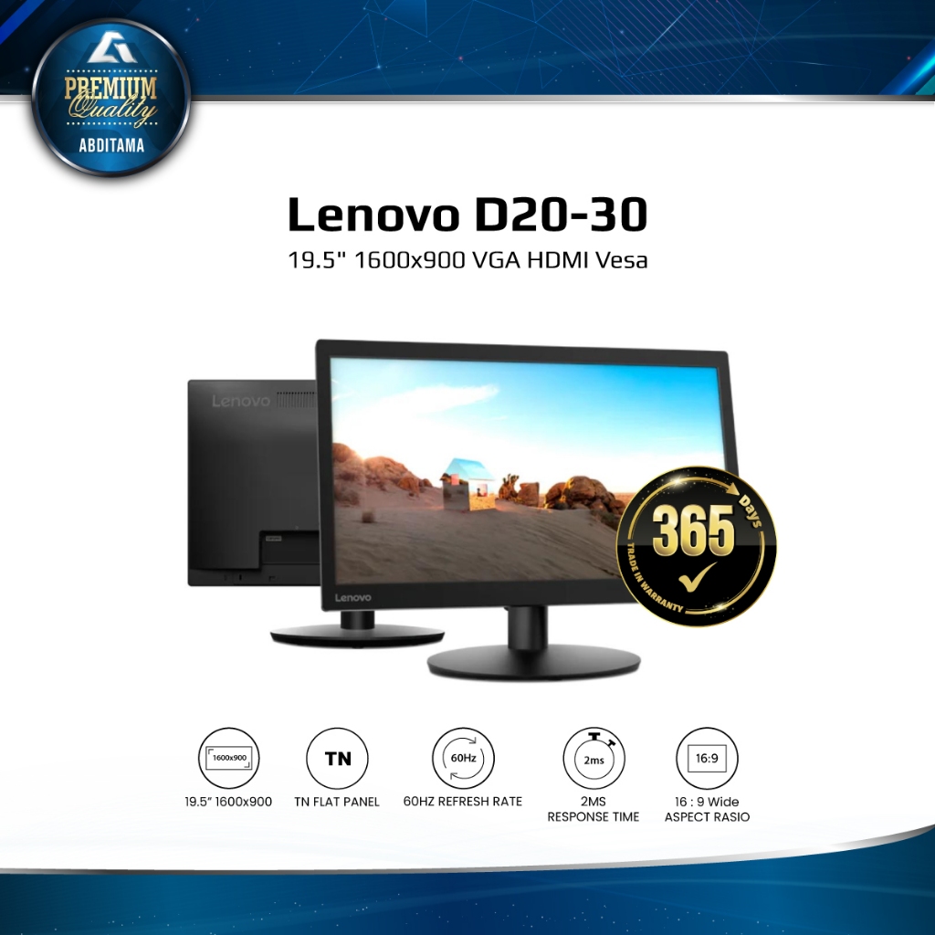 Jual Lenovo D20-30 19.5