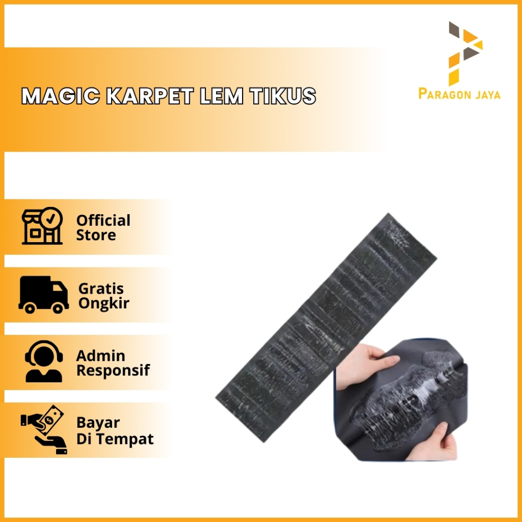 Jual Magic Karpet Lem Tikus/Lem Tikus Jumbo Super Lengket | Shopee ...