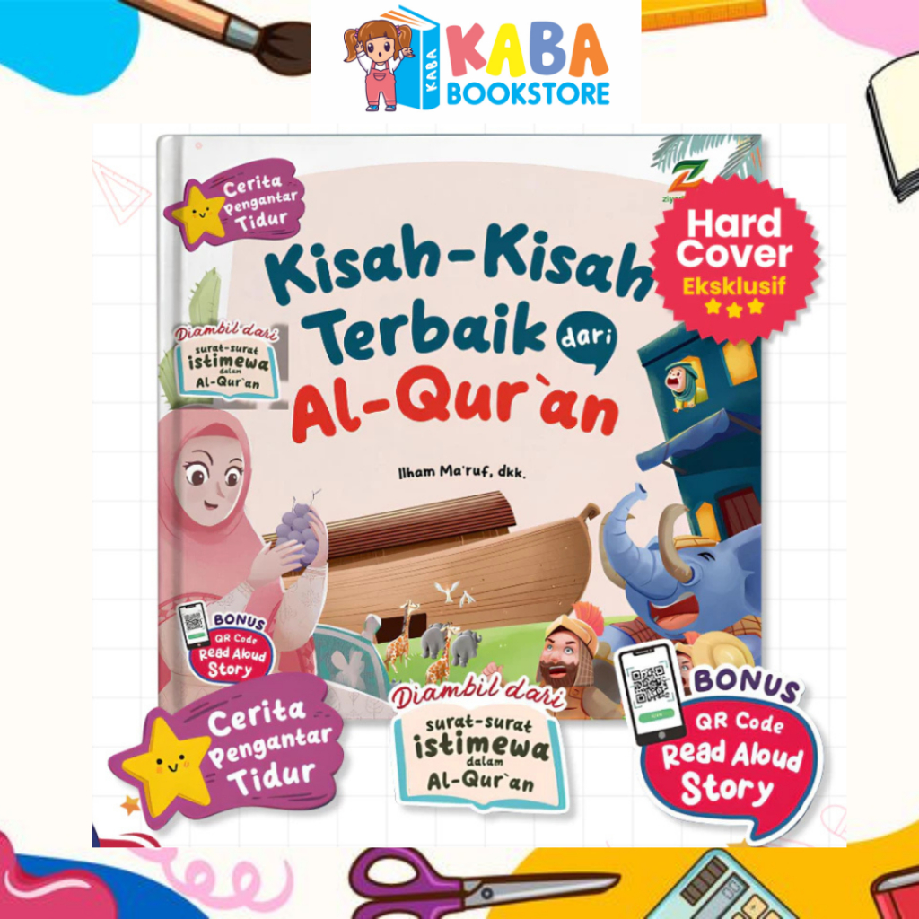 Jual Kaba Book - Buku Dongeng Kisah Kisah Terbaik Dari Al-Qur'an Buku ...