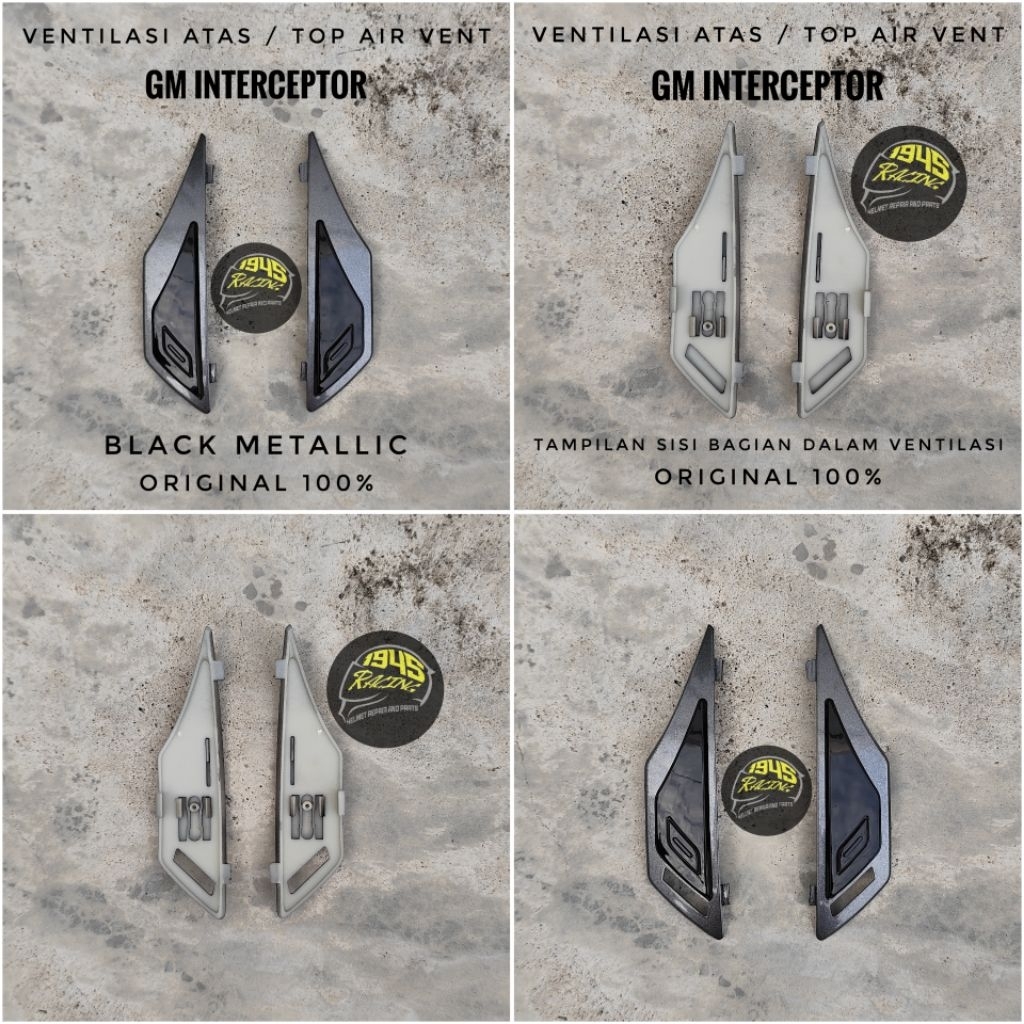 Jual Top Air Vent Ventilasi atas GM interceptor Original 100% | Shopee ...