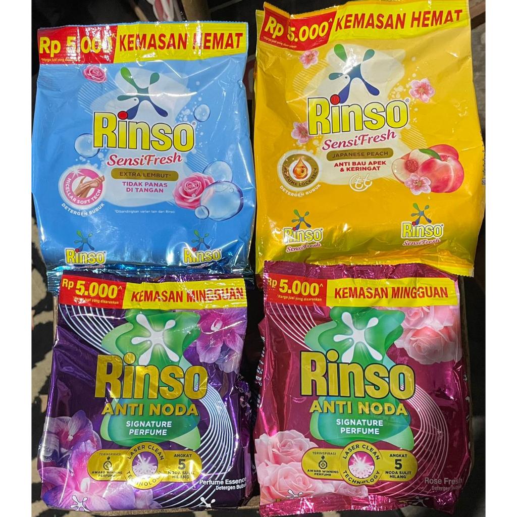 Jual Rinso Deterjen Bubuk Anti Noda 195gr | Shopee Indonesia
