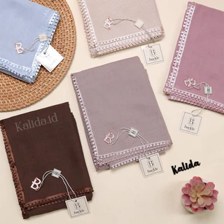 JILBAB HIJAB SEGI EMPAT VOAL PARIS VINTAGE 3D LOVE BUCKLE SCARVES