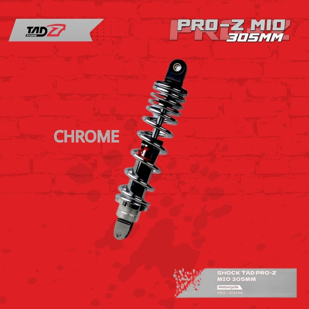 Jual Shock Tad Mio Chrome Pro-Z TRACKTION / TAD RACING | Shopee Indonesia