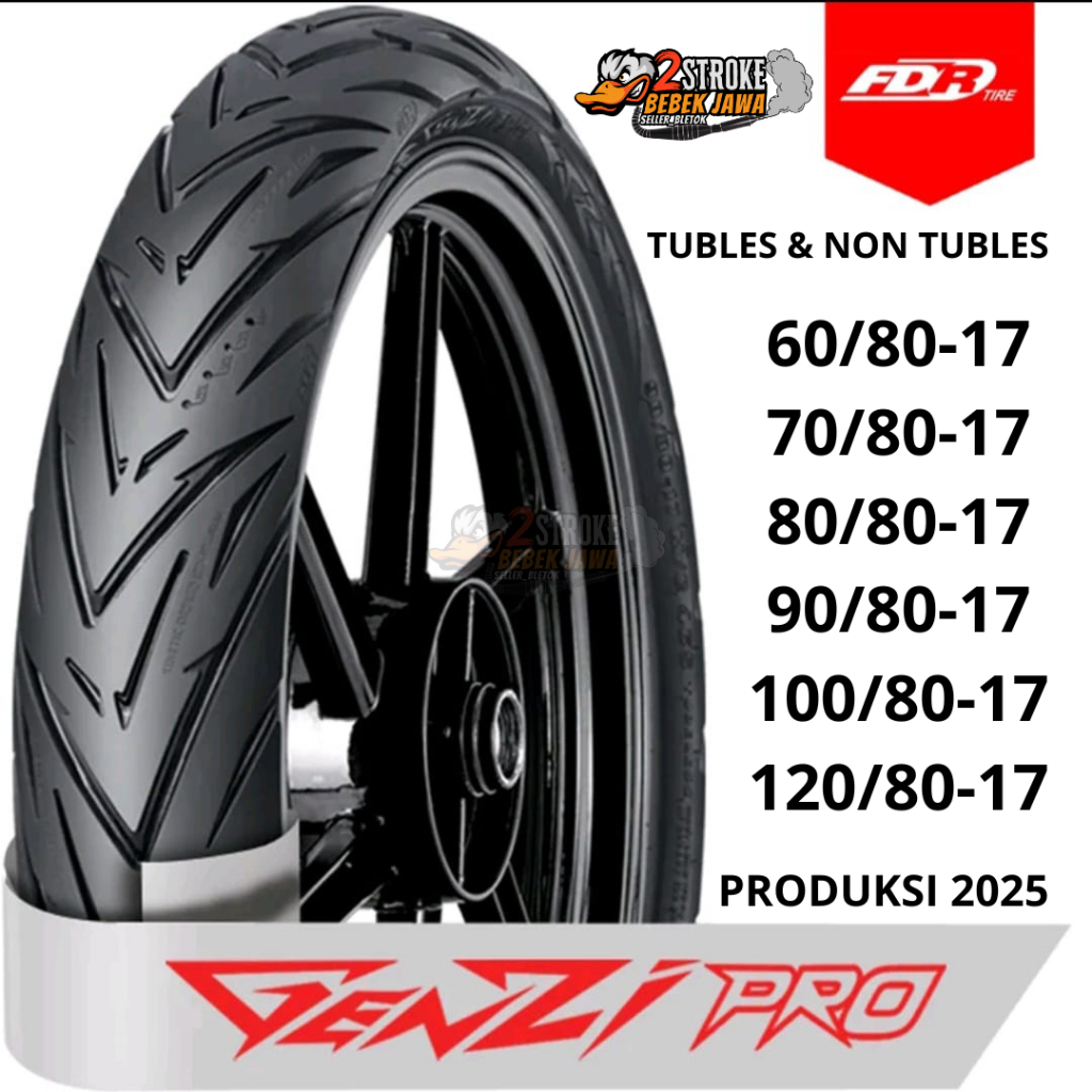 Jual TERMURAHHH!!! BAN FDR GENZI PRO RING 17 | UKURAN LENGKAP | BAN ...