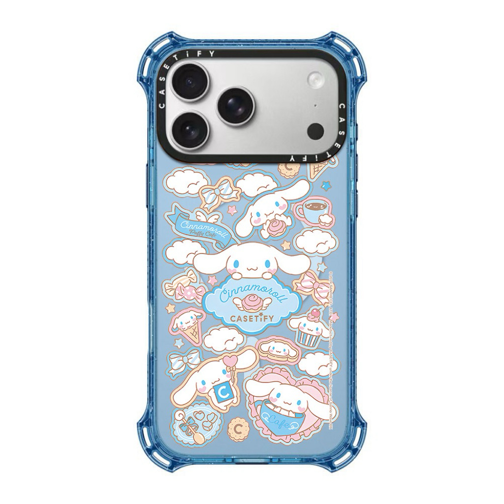 Jual Casetify Impact Case Iphone Acrylic Magsafe Bumper Blue Dog