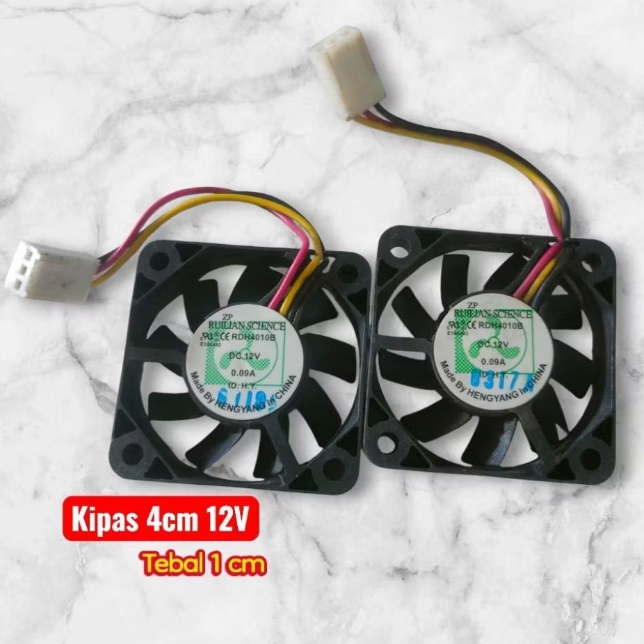 Jual Kipas 4cm 12V / Tebal 1cm | Shopee Indonesia