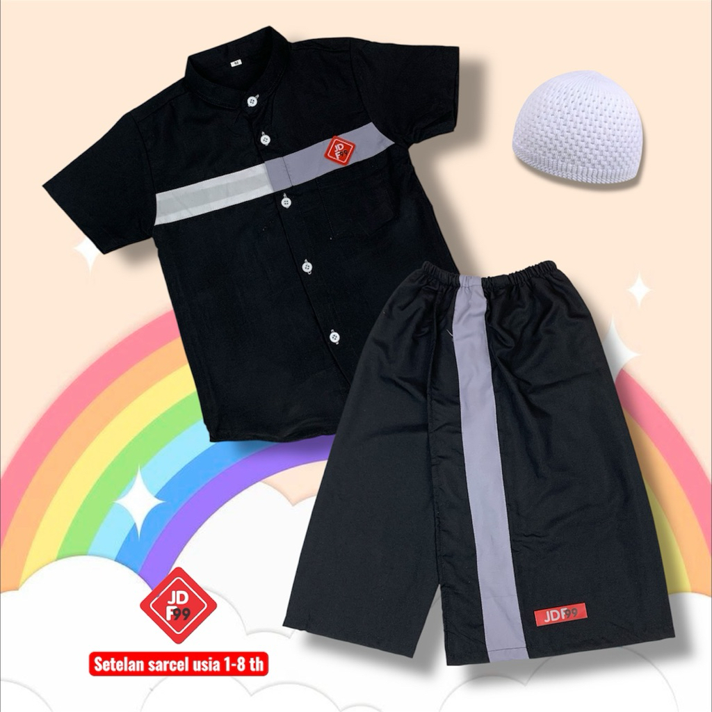 Jual JDF KIDS OFFICIAL Terbaru baju koko set sarcel anak usia 2-8tahun ...