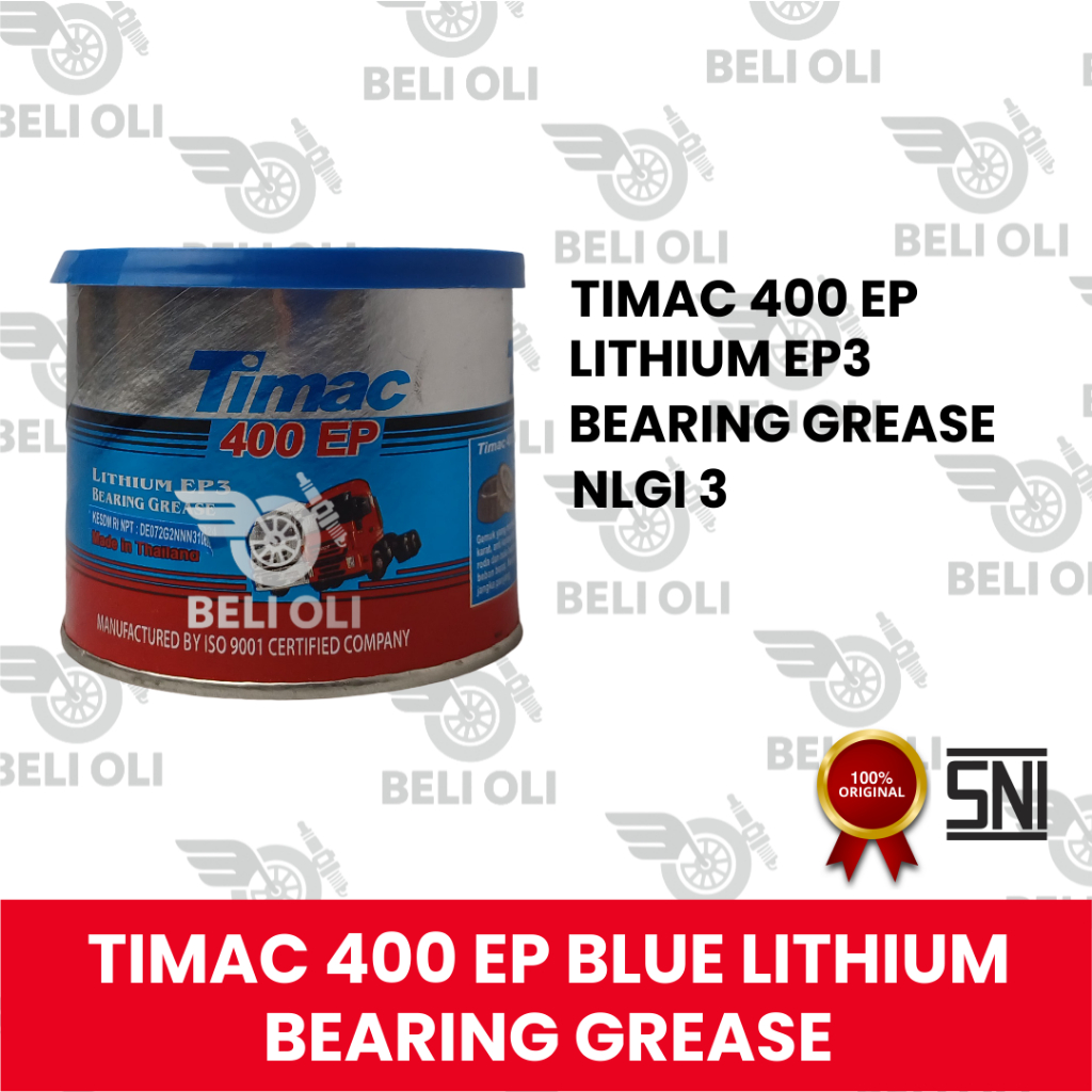 Jual (BELI OLI) Timac 400 EP Blue Grease Lithium 250 gr | Shopee Indonesia