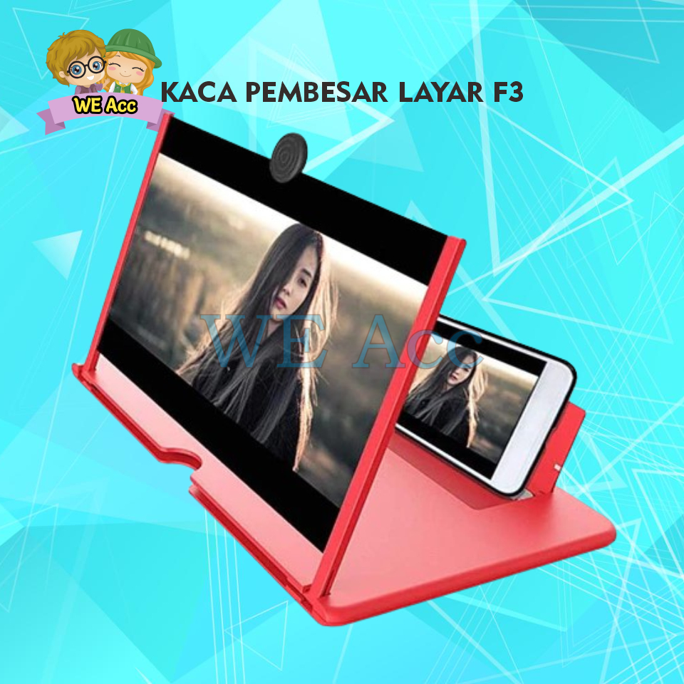 Jual [WE-SH] KACA PEMBESAR LAYAR f3 Enlarged Zoom Screen Phone Holder ...