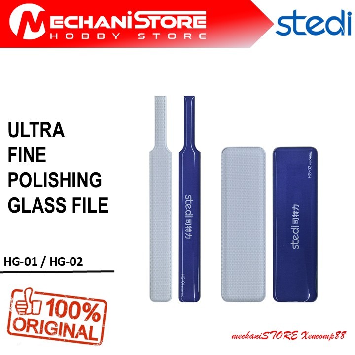 Jual STEDI HG-01 / HG-02 Ultra Fine Polishing Glass File - Amplas Model ...