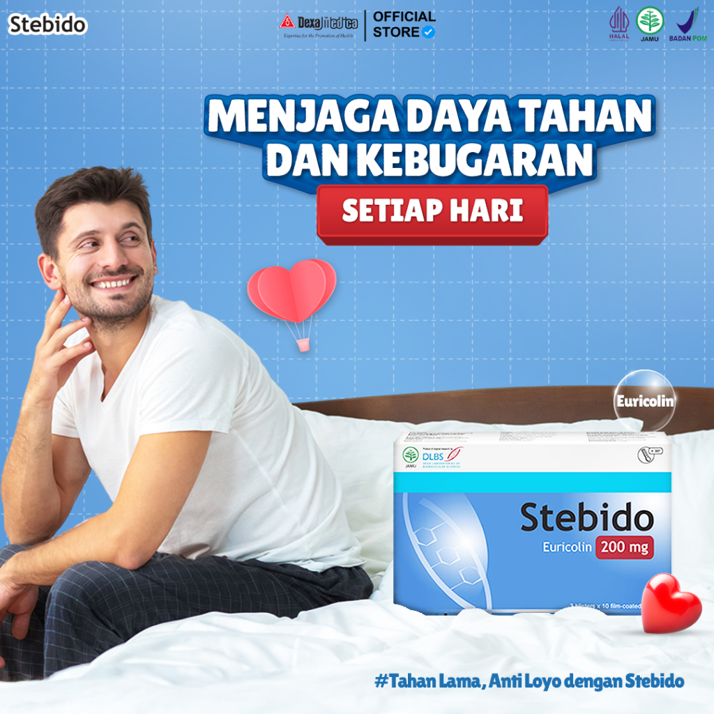 Jual STEBIDO - Menjaga Daya Tahan dan Kebugaran Pria Setiap Hari - 1 ...