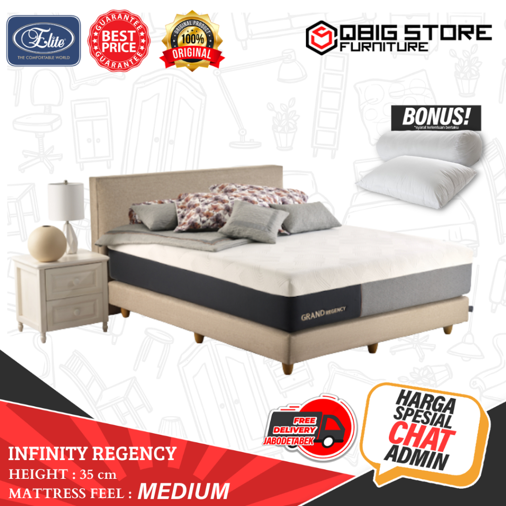 Jual Kasur Springbed Elite Regency Spring bed matras | Shopee Indonesia