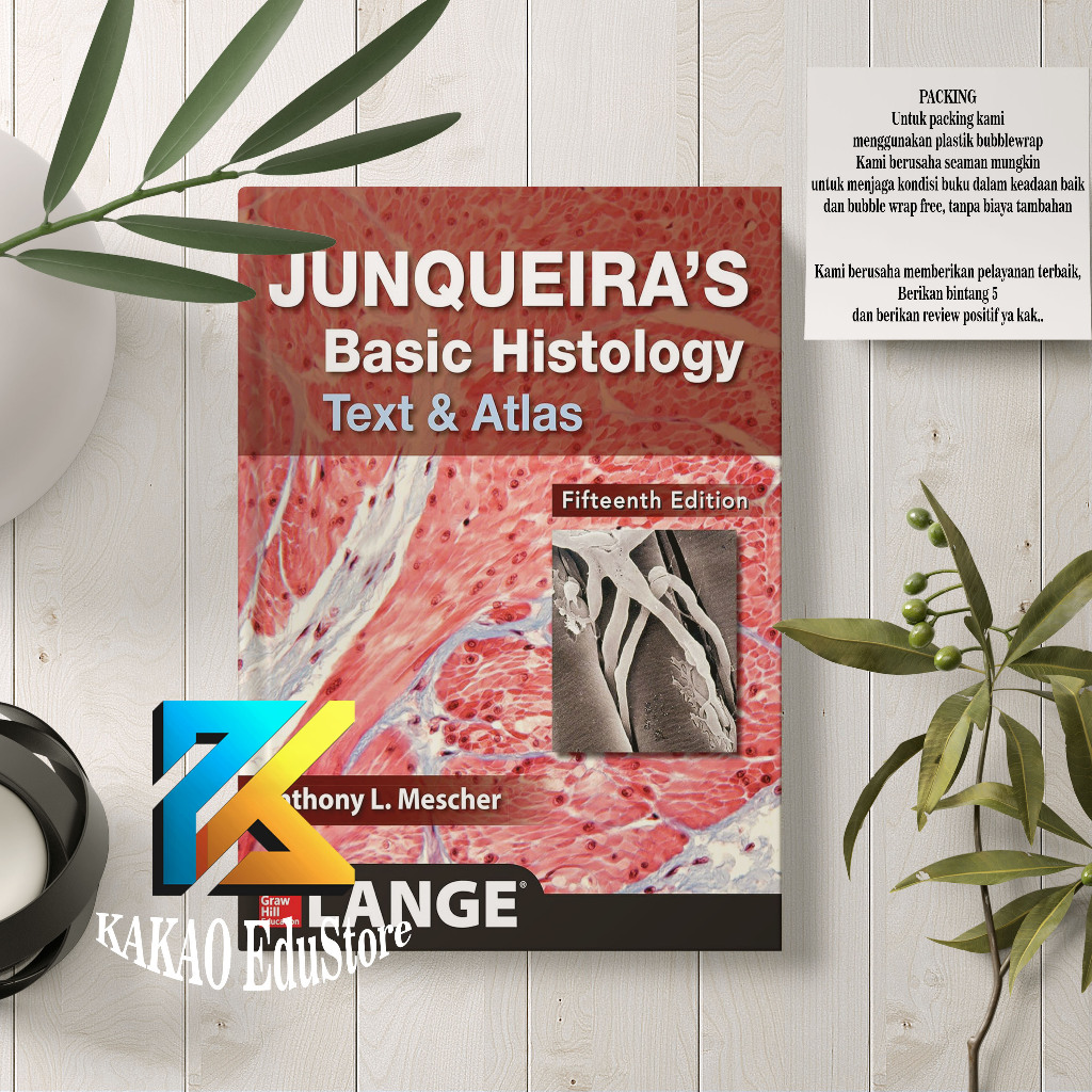 Jual Junqueira's Basic Histology Text and Atlas, 15 Edition