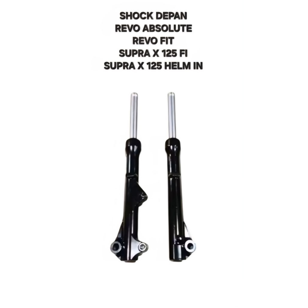 Jual SHOCK SHOK DEPAN PLUS TABUNG REVO ABSOLUTE REVO FI SUPRA X 125 FI ...