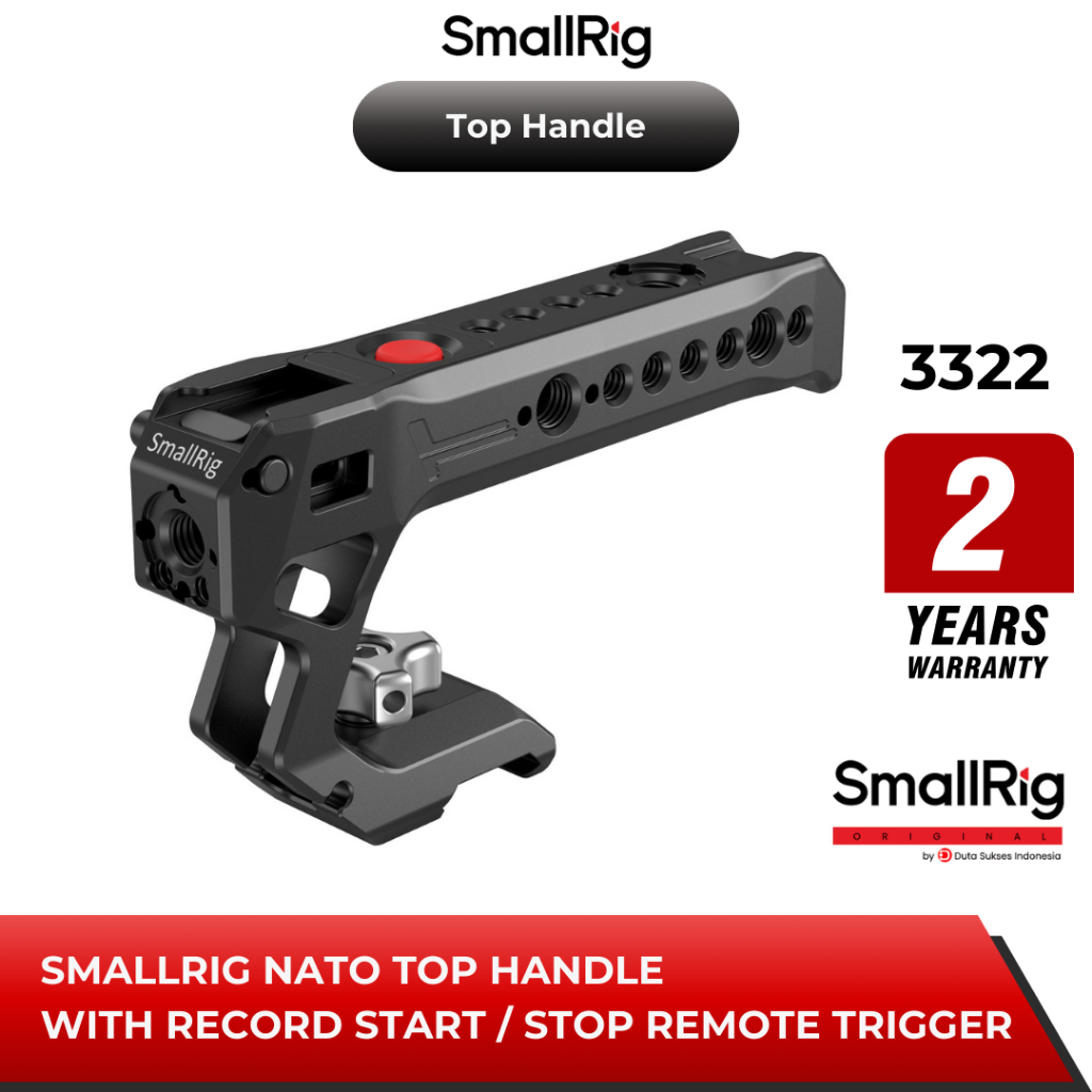 Jual Smallrig NATO Top Handle with Record Start/Stop Remote Trigger ...