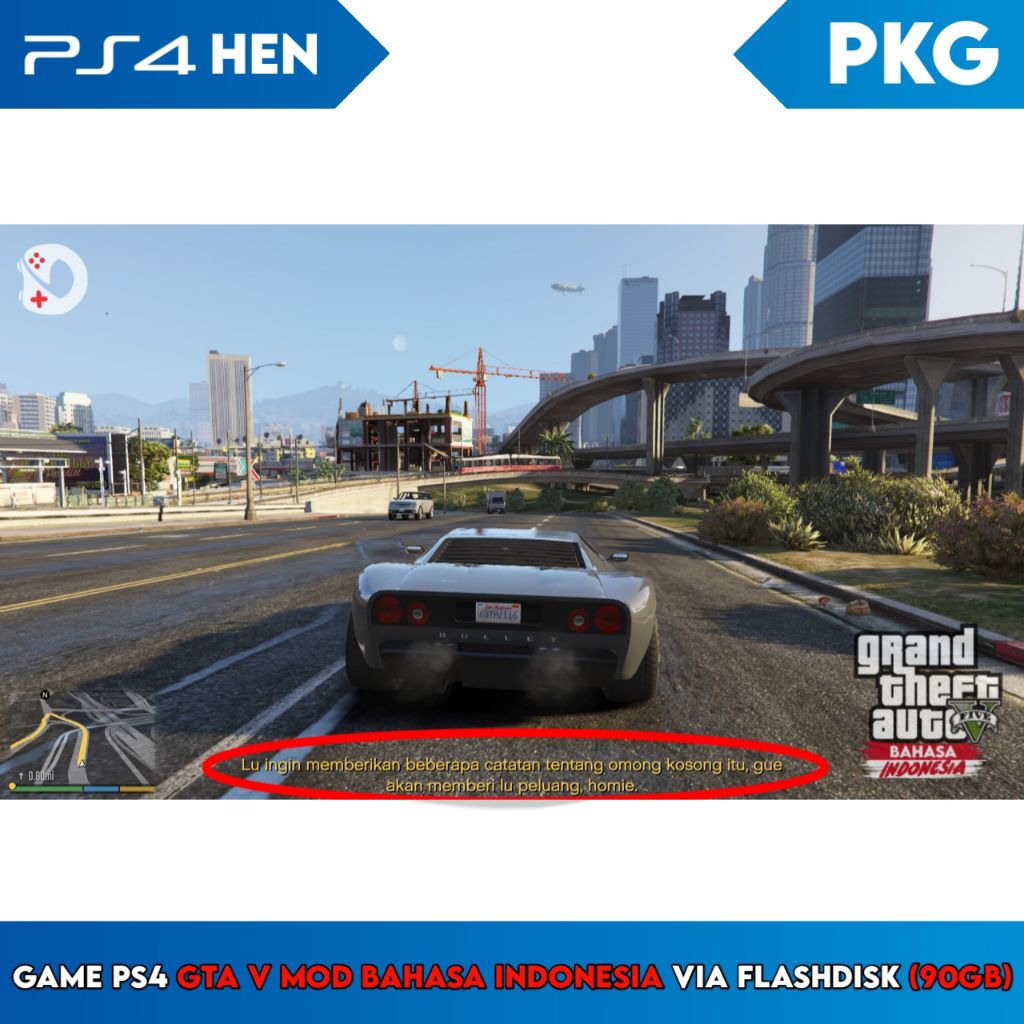 Jual GTA V GTA 5 MOD Bahasa Indonesia untuk PS4 HEN | Shopee Indonesia