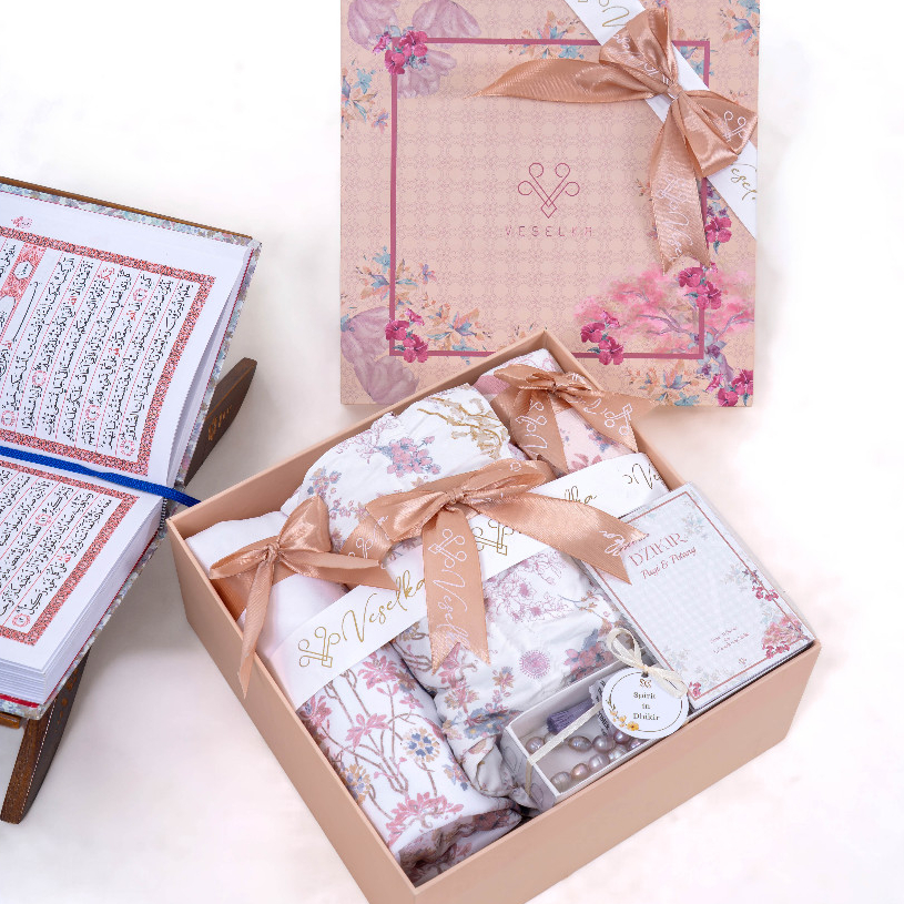 Jual VESELKA Hampers Mukena Set Dewasa 2 in 1 | Kado Box Seserahan ...