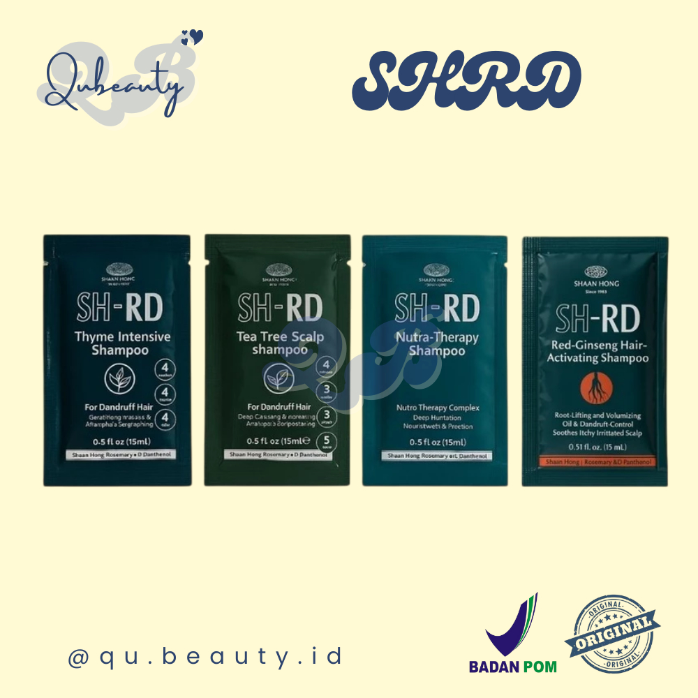 Jual SH-RD Shampoo Sachet 15ML | Thyme Itensive Shampoo | Tea Tree ...