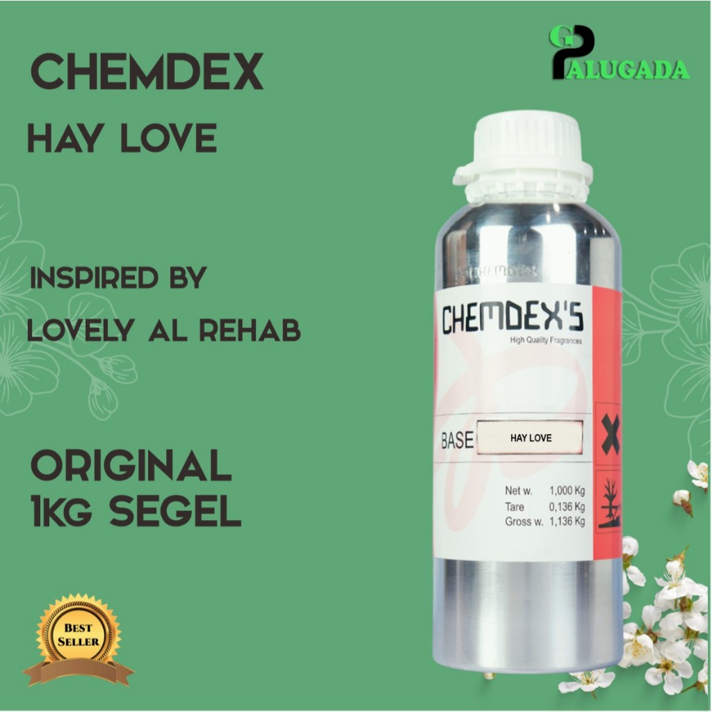 Jual Bibit Parfum Murni HAY LOVE | LOVE AL REHAB | CHEMDEX'S 1KG SEGEL ...
