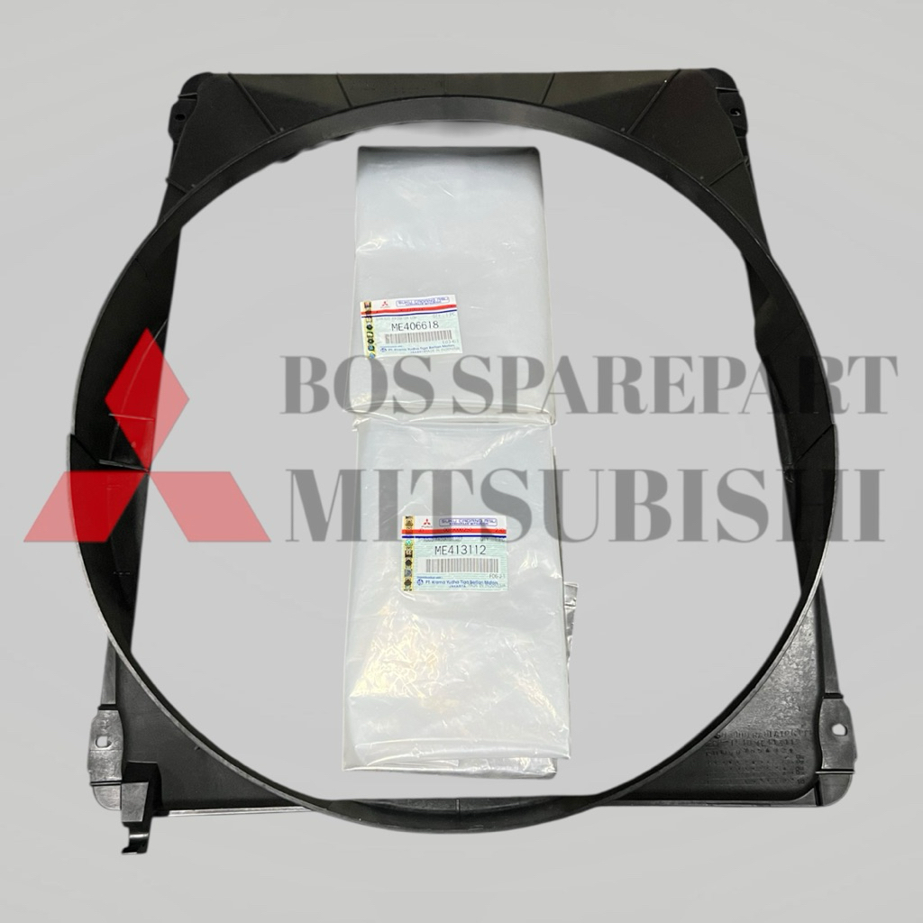 Jual COVER TUTUP RADIATOR SET SHROUD FAN RUMAH KIPAS RADIATOR CANTER ...
