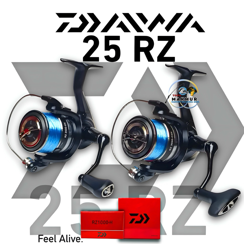 Jual Reel Spinning DAIWA RZ 25 || Infinite Anti-Reverse With Release ...
