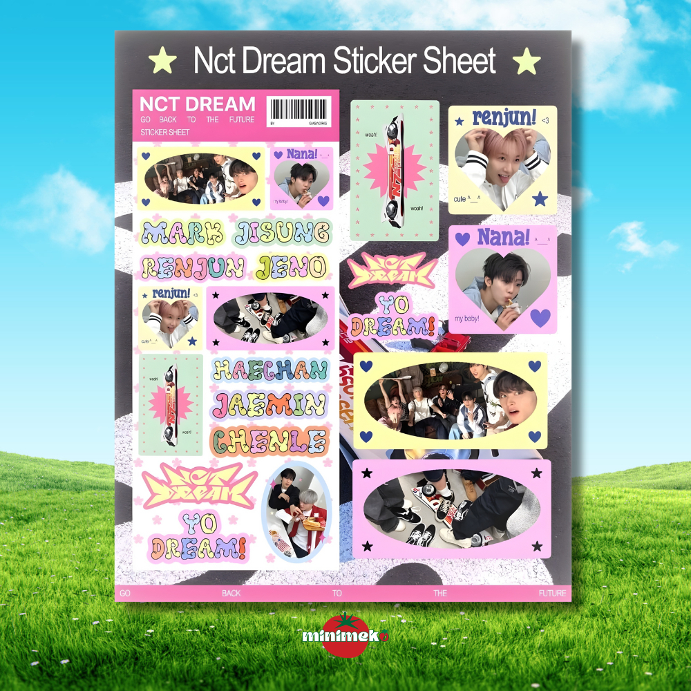 Jual Sticker Sheet NCT Dream Fanmade | K-Pop Sticker Journaling Helm ...