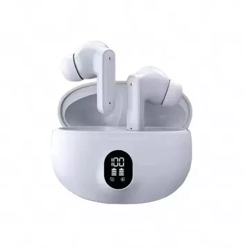 895B TWS Earphone Bluetooth Wireless Headset LED Display Bass Stereo Suara Jernih Baterai Awet