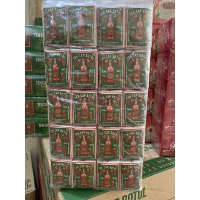 Jual Teh Cap Botol Kecil Tubruk 1 Pak isi 100pcs X 8g | Shopee Indonesia