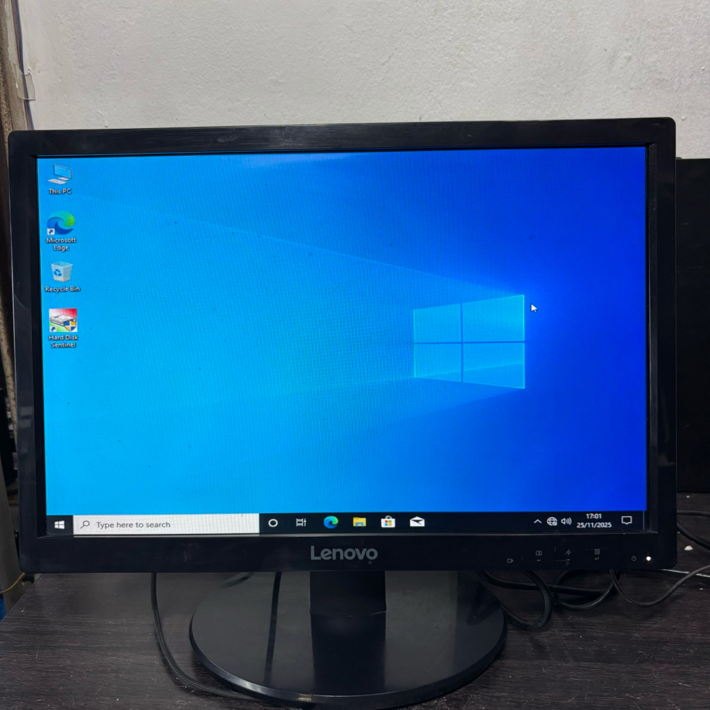 Jual monitor lenovo 20 inchi siap pakai lengkap kabel | Shopee Indonesia
